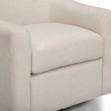 Thao Swivel Chair, Cream