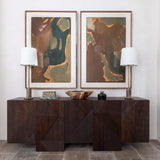 Thatcher Sideboard, Dark Brown-Furniture - Storage-High Fashion Home