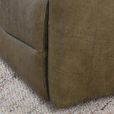 Thaya Leather Power Recliner Chair, Earth Brown-Furniture - Chairs-High Fashion Home