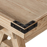 The Don't Try To Explain It Coffee Table, Natural by Four Hands