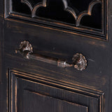 The Johnny Walker Doors Cabinet, Distressed Black