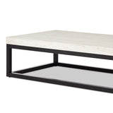 The Rectangular Coffee Table, Travertine by Four Hands