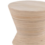 Theda Side Table, Light Natural