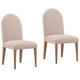Thema Dining Chair, Sand, Set of 2-Furniture - Dining-High Fashion Home