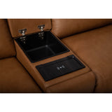 Theo 7 Piece Power Recliner Sectional, Aline Butternut