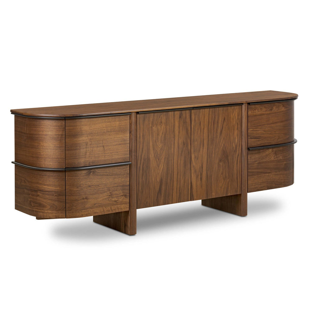 Theo Sideboard, Dark Brown by Four Hands-Furniture - Storage-High Fashion Home