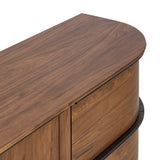 Theo Sideboard, Dark Brown by Four Hands-Furniture - Storage-High Fashion Home