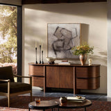 Theo Sideboard, Dark Brown by Four Hands-Furniture - Storage-High Fashion Home