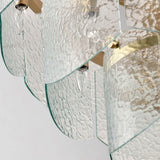 Theressa Round Chandelier, Gold-Lighting-High Fashion Home