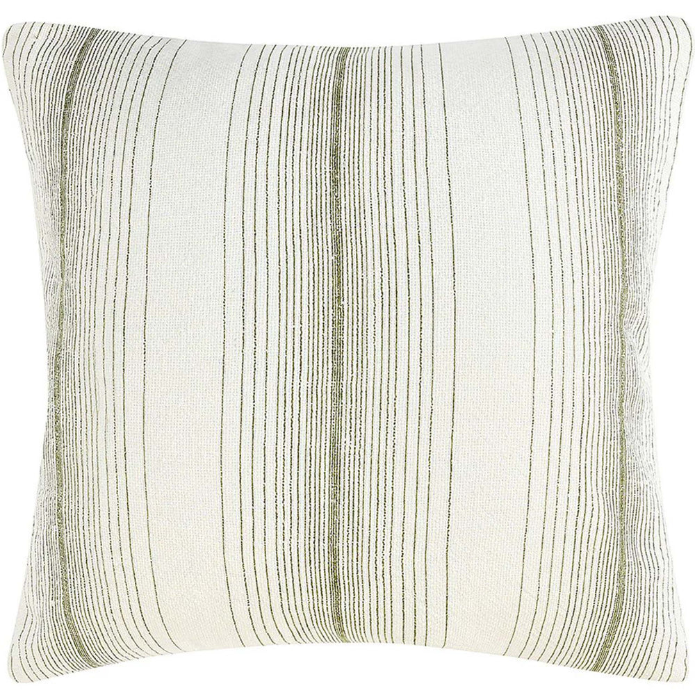 Theta Pillow, Wheat Green