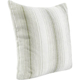 Theta Pillow, Wheat Green