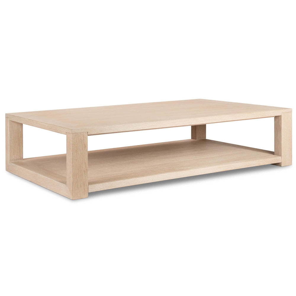 Thomas Coffee Table, Bleached Oak-Furniture - Accent Tables-High Fashion Home