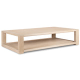 Thomas Coffee Table, Bleached Oak-Furniture - Accent Tables-High Fashion Home