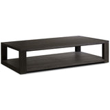 Thomas Rectangular Coffee Table, Dark Anthracite by Four Hands