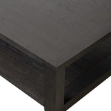 Thomas Rectangular Coffee Table, Dark Anthracite by Four Hands