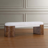 Thorian Bench, Off-White