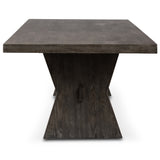 Tia Dining Table, Burnt Oak-Furniture - Dining-High Fashion Home