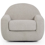 Tiago Swivel Chair, Warm Grey