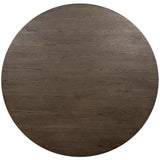 Tiber Round 55" Dining Table, Toasted Brown-Furniture - Dining-High Fashion Home
