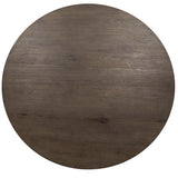 Tiber Round 70" Dining Table, Toasted Brown-Furniture - Dining-High Fashion Home
