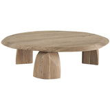 Tiernan Coffee Table, Natural-Furniture - Accent Tables-High Fashion Home