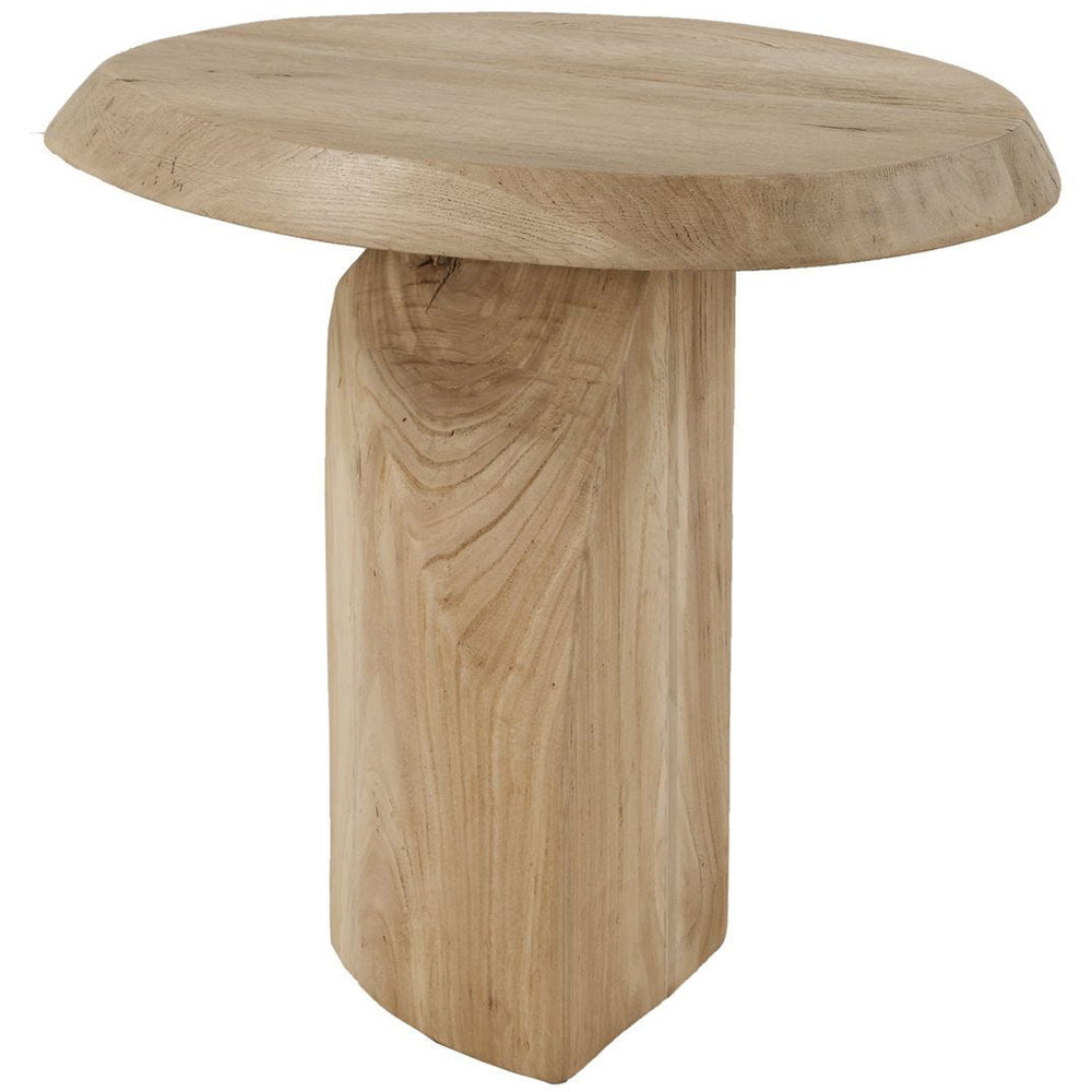 Tiernan Side Table, Natural-Furniture - Accent Tables-High Fashion Home