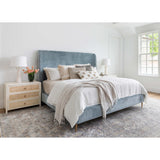 Tierra Bed, Bergen French Blue-Furniture - Bedroom-High Fashion Home