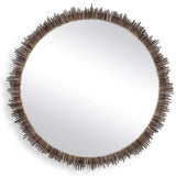 Tiger Sea Urchin Round Mirror, Multi
