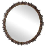 Tiger Sea Urchin Round Mirror, Multi