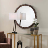 Tiger Sea Urchin Round Mirror, Multi