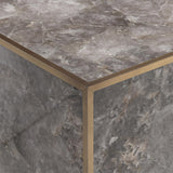 Tildon Cocktail Table, Smoky Quartz-Furniture - Accent Tables-High Fashion Home