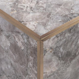 Tildon Side Table, Smoky Quartz-Furniture - Accent Tables-High Fashion Home