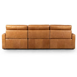 Tillery 3 Piece Power Recliner Sectional, Sonoma Butterscotch-Furniture - Sofas-High Fashion Home