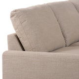 Tillery 5 Piece Power Recliner Sectional, Nomad Taupe