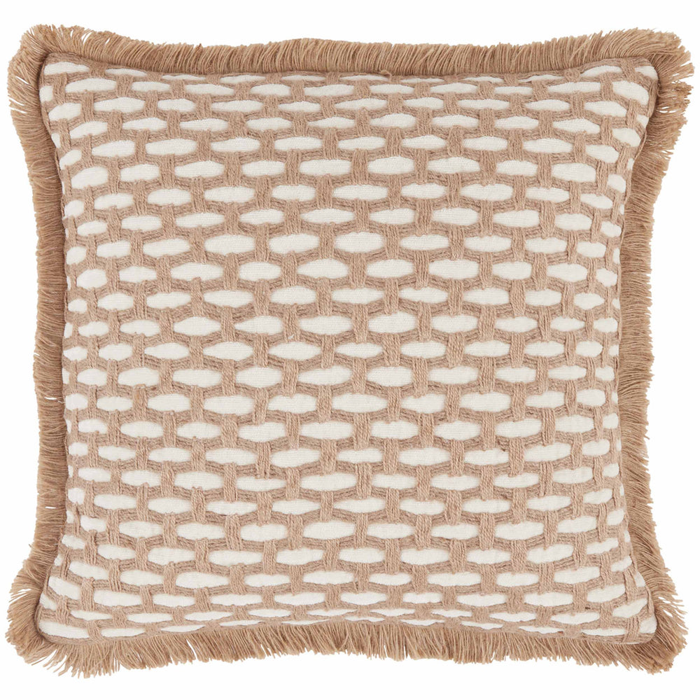Timber Pillow, Natural/Ivory