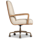 Timeo Desk Chair, Chaps Saddle by Four Hands-Furniture - Office-High Fashion Home
