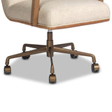Timeo Desk Chair, Chaps Saddle by Four Hands-Furniture - Office-High Fashion Home