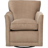 Times Square Swivel Chair, Malt-Furniture - Chairs-High Fashion Home