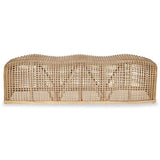 Tino Bench, Natural Rattan