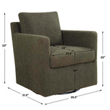 Tisdell Swivel Glider, Kale