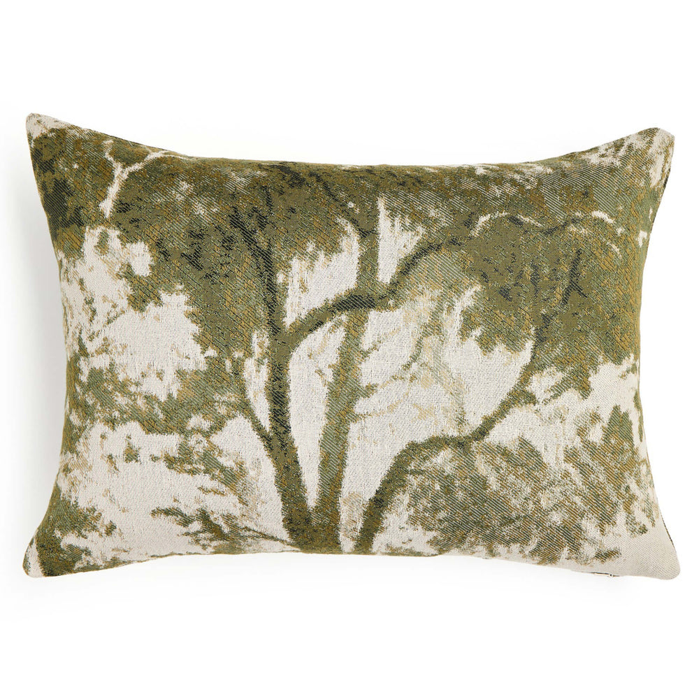 Toile Lumbar Pillow, Toile Moss by Four Hands-Accessories-High Fashion Home