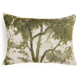 Toile Lumbar Pillow, Toile Moss by Four Hands-Accessories-High Fashion Home