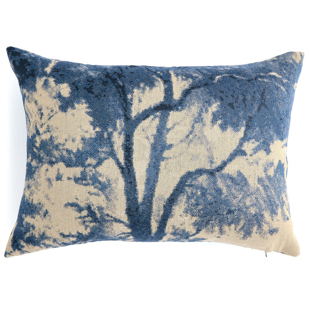 Toile Lumbar Pillow, Toile Navy by Four Hands-Accessories-High Fashion Home
