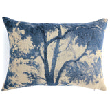 Toile Lumbar Pillow, Toile Navy by Four Hands-Accessories-High Fashion Home