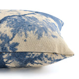 Toile Lumbar Pillow, Toile Navy by Four Hands-Accessories-High Fashion Home
