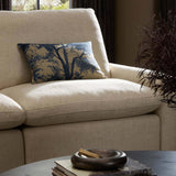 Toile Lumbar Pillow, Toile Navy by Four Hands-Accessories-High Fashion Home