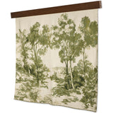 Toile Tapestry, Toile Moss/Red Brown Oak by Four Hands