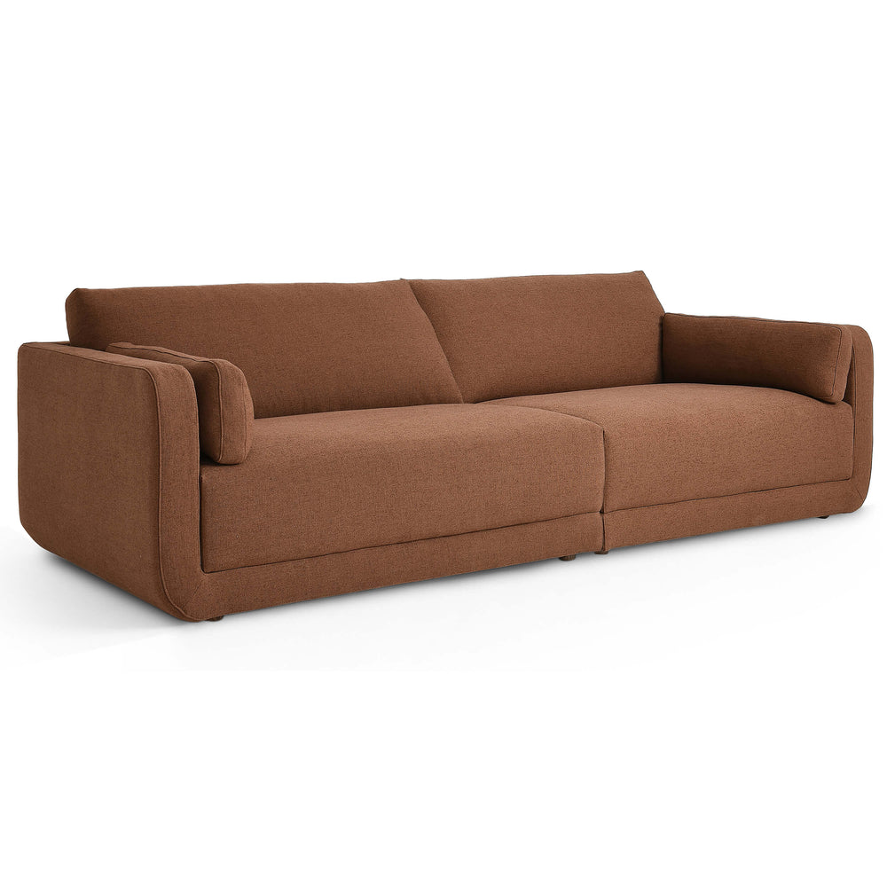 Toland 2 Piece Sectional, Bartin Rust