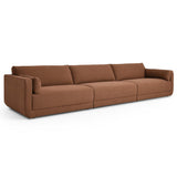 Toland 3 Piece Sectional, Bartin Rust
