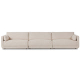 Toland 3 Piece Sectional, Palma Cream
